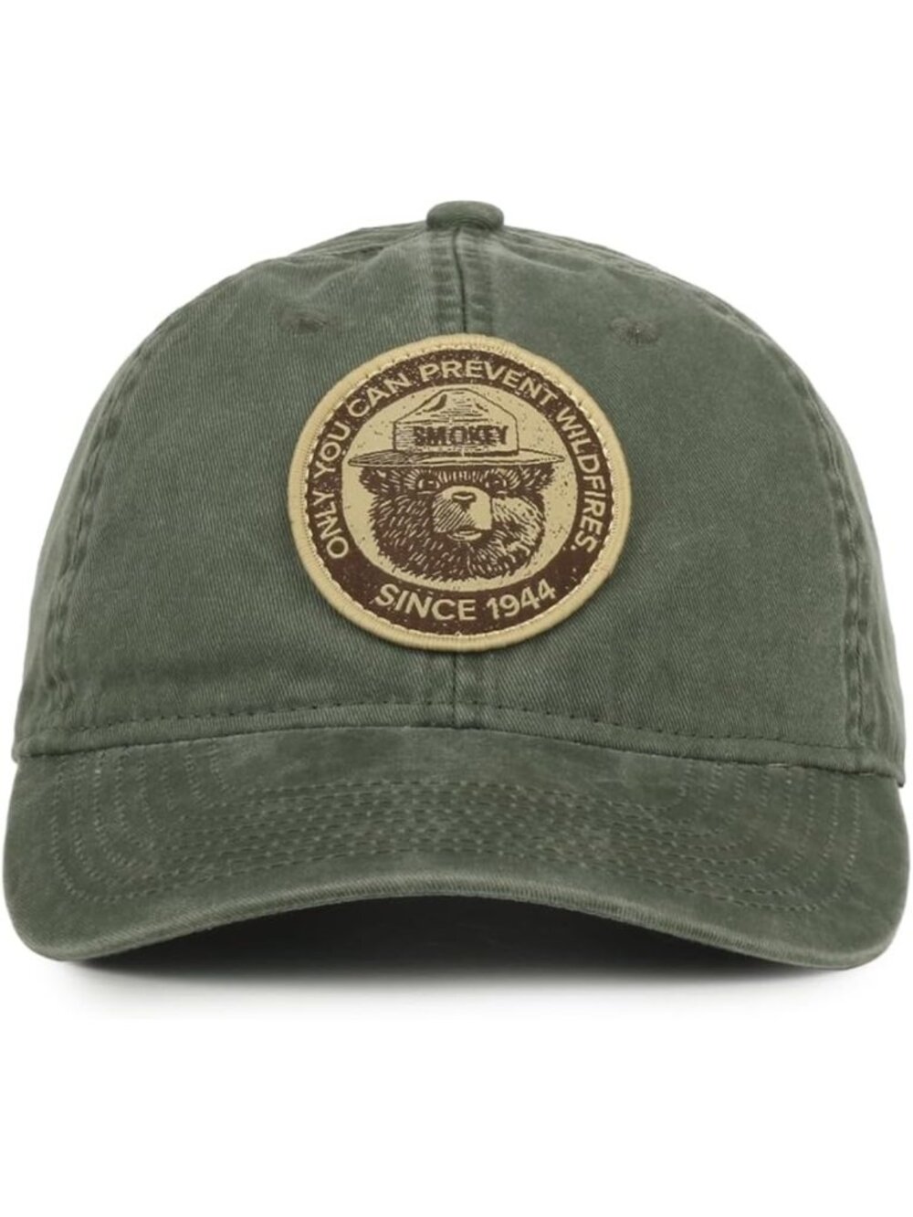 Smokey Bear Logo Outdoor Hat - Adjustable, Stylish & Perfect for Adventures